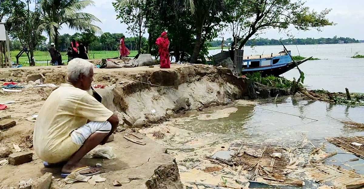 ব্রাহ্মণবাড়িয়ায় নদীভাঙন
