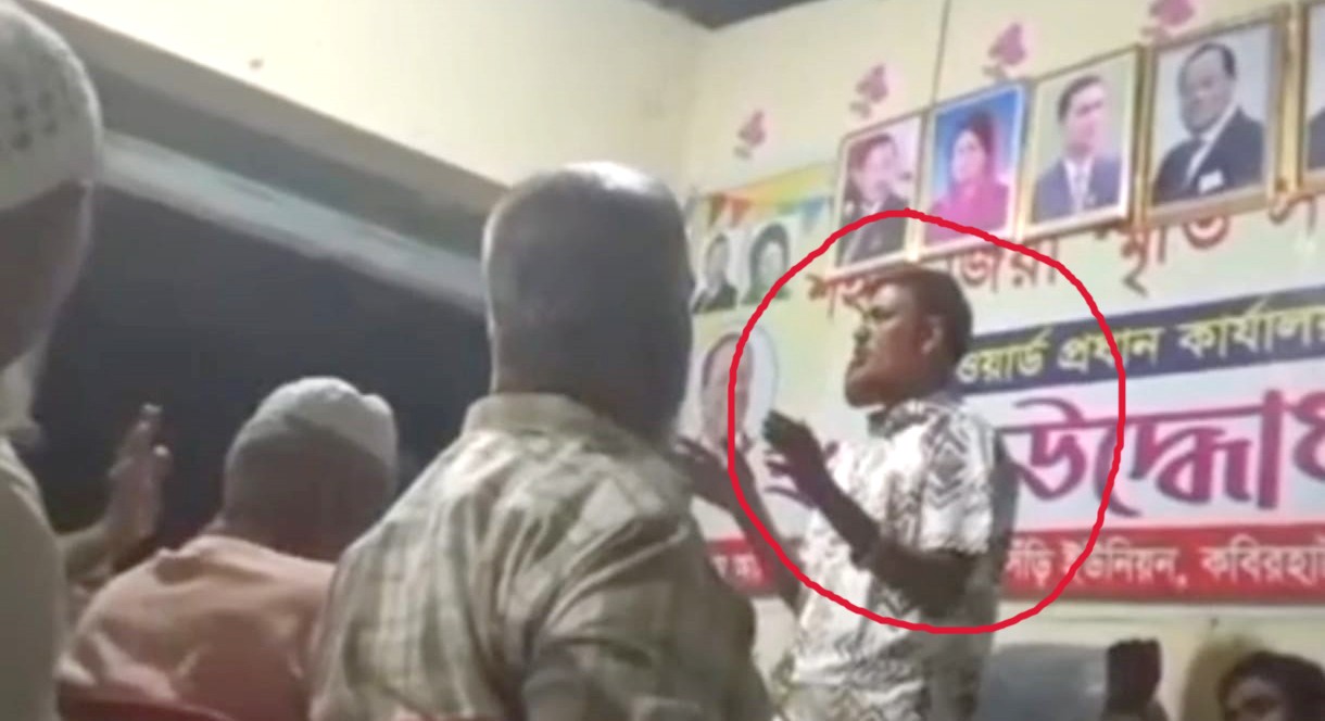 ইজারাকৃত বাজার রক্ষায় ‘খুনের হুমকি’, বিএনপি নেতার বক্তব্যে তোলপাড়